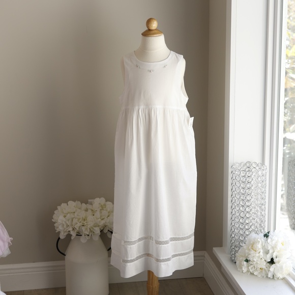 New Strasburg Original Slip Dress Size 8 Beach Portrait RARE Original Lace NWOT - Picture 2 of 6